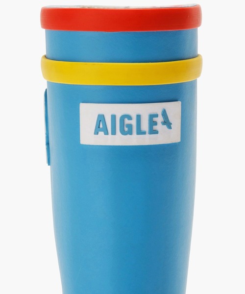 AIGLE（エーグル）の「【ドラえもん】 ロリポップ ラバーブーツ（レインシューズ・キッズ・ライトブルー・29/27）」の3枚目の写真