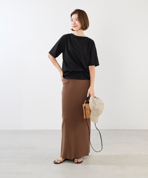 NICOLAS LAINAS（ニコラスライナス）の「【NICOLAS LAINAS】メタルモチーフトングフラットサンダル（サンダル・レディース・ブラウン/ブラック・37/38）」の9枚目の写真