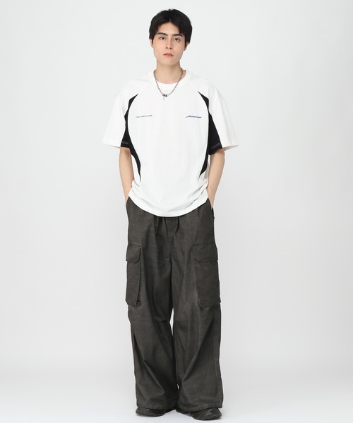 3.3 Field Trip （3.3フィールドトリップ）の「3.3 Field Trip／モンスターワイドカーゴパンツ（その他パンツ・メンズ・ブラック/グレー・MEDIUM/LARGE）」の19枚目の写真