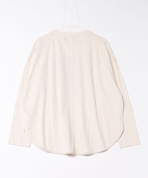 WORLD WIDE LOVE!(ワールドワイドラブ)の「デッドフォンスリーブスリットロンTEE(Tシャツ/カットソー・レディース・ライトベージュ/スミクロ/ホワイト・1)」の20枚目の写真