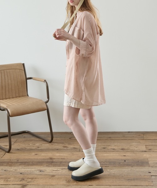 Crisp（クリスプ）の「ラウンドスライドローファー（ローファー・レディース・ブラック/アイボリー・37/38/39/36）」の8枚目の写真