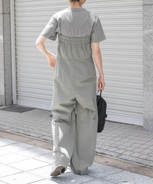 FORK&SPOON（フォークアンドスプーン）の「FORK&SPOON　ベアトップオールインワン（サロペット/オーバーオール・レディース・ブラック/カーキ・1/2）」の20枚目の写真