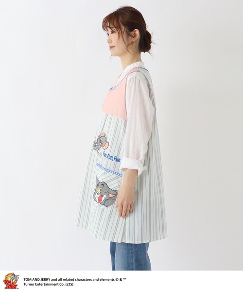 トムとジェリー 立体アップリケエプロン（エプロン）｜one