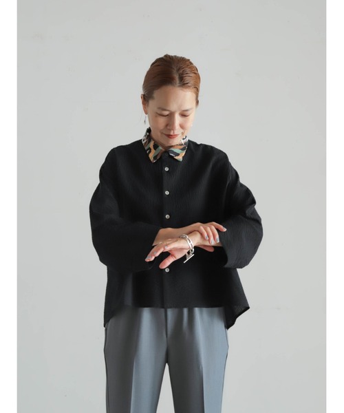 プリント×サッカーコンビ ドルマンシャツ | NOMBRE IMPAIR