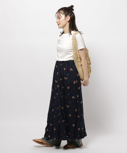 niko and...（ニコアンド）の「アニマルプリントスカート（スカート・レディース・ネイビー/ブラウン/カーキ/ライトブルー・FREE）」の22枚目の写真