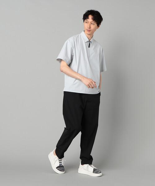 β MEN(ベータメン)の「ストレッチ パンツ(スラックス・メンズ・ブラック/チャコールグレー・M/L)」の14枚目の写真