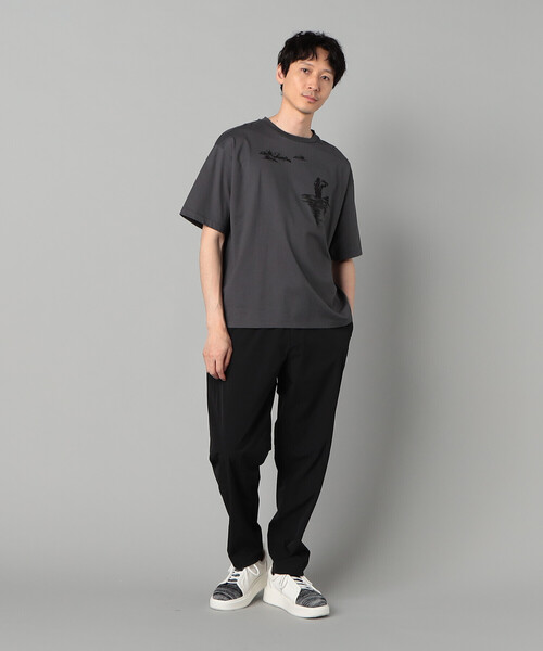 β MEN(ベータメン)の「ストレッチ パンツ(スラックス・メンズ・ブラック/チャコールグレー・M/L)」の16枚目の写真