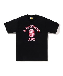A Bathing Ape 長袖Tシャツ ピンク系 カモフラージュ柄 A Bathing Ape 長袖Tシャツ ピンク系 カモフラージュ柄