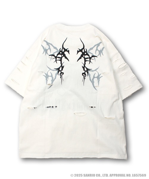 新品【CRIMIE】クライミー　ゴルフ　半袖ポロＴシャツ　Ｌ　ブラック×ホワイト CRIMIE（クライミー） tシャツ MOTO CLUB TEAM SHORT SLEEVE T SHIRT