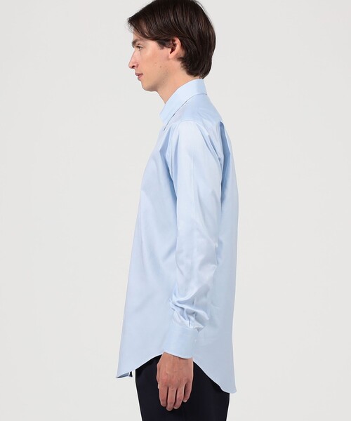 TOMORROWLAND （トゥモローランド）の「100/2ギザコットン ロイヤルオックスフォード ボタンダウン ドレスシャツ（シャツ/ブラウス・メンズ・ライトブルー/ホワイト・40/37/38/39/41/42）」の5枚目の写真