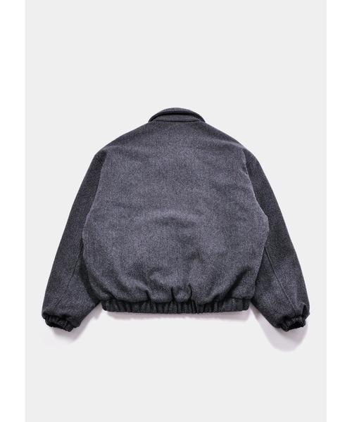 APPLEBUM（アップルバム）の「Tweed Short Jacket（ブルゾン・メンズ・グレー・LARGE/MEDIUM/X-LARGE）」の4枚目の写真