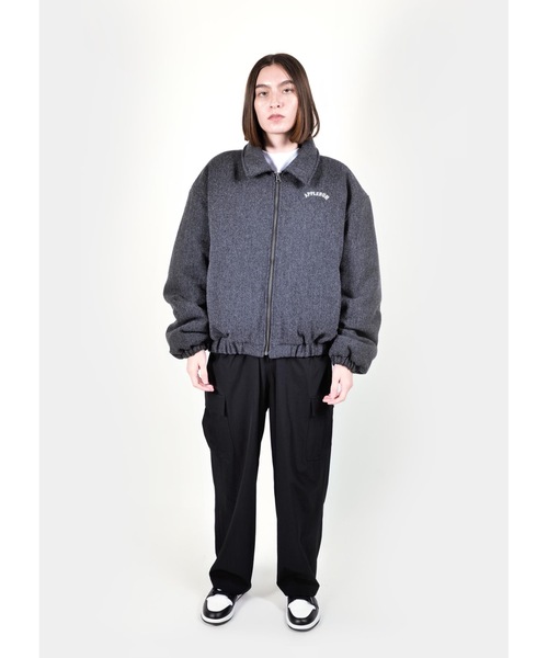 APPLEBUM（アップルバム）の「Tweed Short Jacket（ブルゾン・メンズ・グレー・LARGE/MEDIUM/X-LARGE）」の13枚目の写真