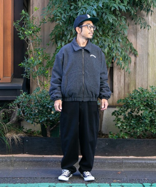 APPLEBUM（アップルバム）の「Tweed Short Jacket（ブルゾン・メンズ・グレー・LARGE/MEDIUM/X-LARGE）」の11枚目の写真