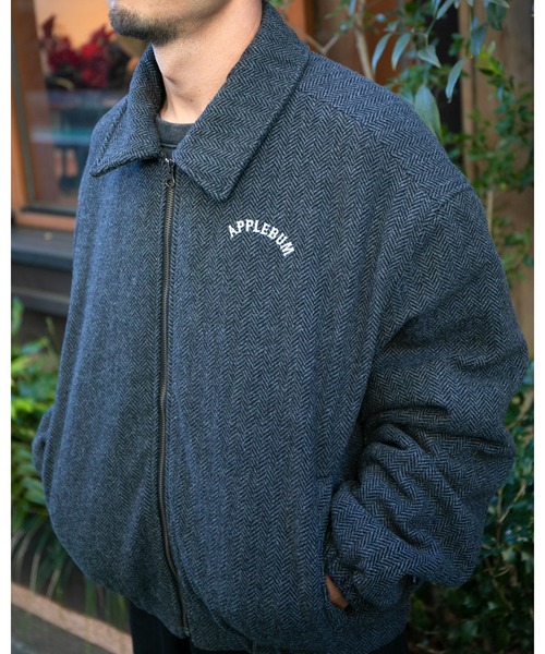 APPLEBUM（アップルバム）の「Tweed Short Jacket（ブルゾン・メンズ・グレー・LARGE/MEDIUM/X-LARGE）」の12枚目の写真