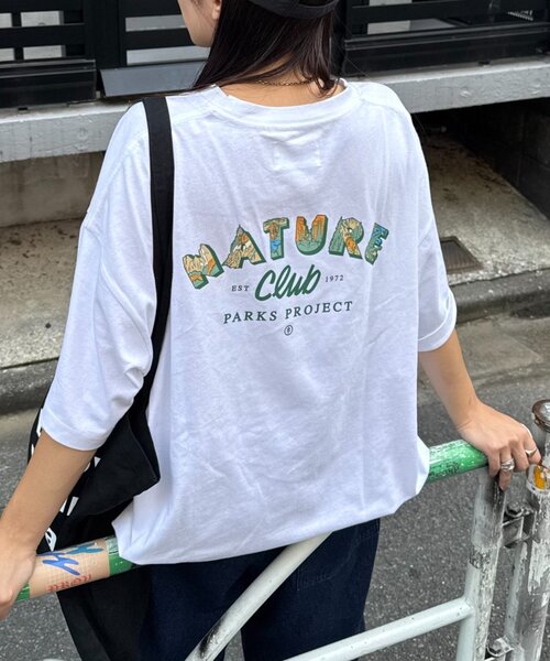 PARKS PROJECT（パークスプロジェクト）の「■【PARKS PROJECT】 別注グラフィックアソート半袖Tee（Tシャツ/カットソー・メンズ・ホワイト系その他2/ホワイト系その他3/ホワイト系その他/ホワイト/チャコールグレー・MEDIUM/LARGE）」の4枚目の写真