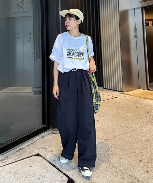 PARKS PROJECT（パークスプロジェクト）の「■【PARKS PROJECT】 別注グラフィックアソート半袖Tee（Tシャツ/カットソー・メンズ・ホワイト系その他2/ホワイト系その他3/ホワイト系その他/ホワイト/チャコールグレー・MEDIUM/LARGE）」の21枚目の写真