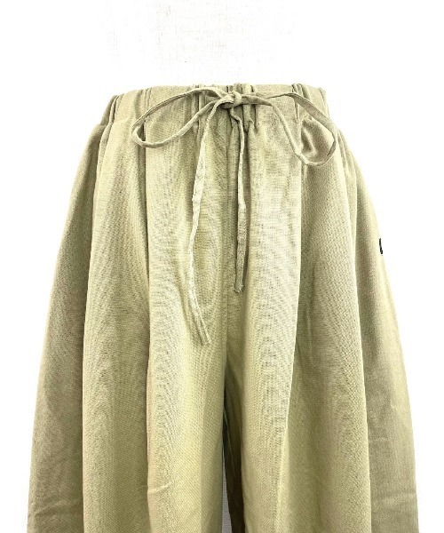 WORLD WIDE LOVE!(ワールドワイドラブ)の「イージーワイドパンツ(その他パンツ・レディース・モカ/オフホワイト/ブラック・1)」の18枚目の写真