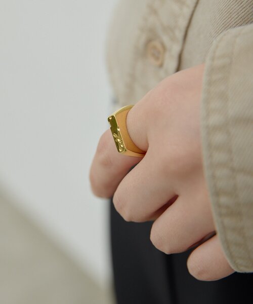 GALLARDAGALANTE（ガリャルダガランテ）の「【Lemme.×2.718】ティコリング（リング・レディース・シルバー系その他4/ゴールド系その他6・FREE）」の4枚目の写真