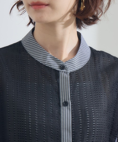 Paradise Picnic（パラダイスピクニック）の「サイドベルトレイヤード風ワンピース（ワンピース・レディース・グレイッシュベージュ/ブラック/チャコールグレー・FREE）」の22枚目の写真