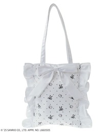 Candy Stripper | 【HELLO KITTY】RIBBON＆DOT TOTE バッグ(トートバッグ)
