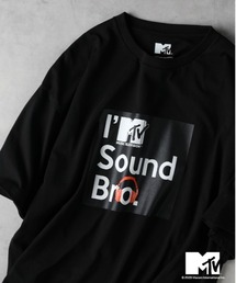 Right-on | 【MTV】サウンドロゴプリントＴシャツ(Tシャツ/カットソー)