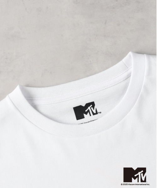Right-on（ライトオン）の「【MTV】サウンドロゴプリントＴシャツ（Tシャツ/カットソー・メンズ・ブラック/ホワイト・L/XL/M）」の8枚目の写真