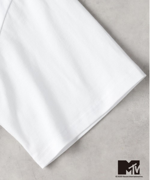 Right-on（ライトオン）の「【MTV】サウンドロゴプリントＴシャツ（Tシャツ/カットソー・メンズ・ブラック/ホワイト・L/XL/M）」の9枚目の写真