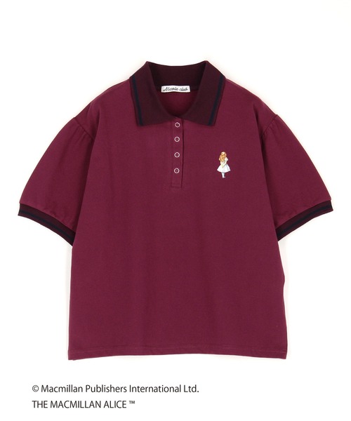 レノマパリス　バックロゴポロシャツ　今季完売品 BASQUE magenta バスクマゼンタ バック 英字ロゴ ポロシャツ