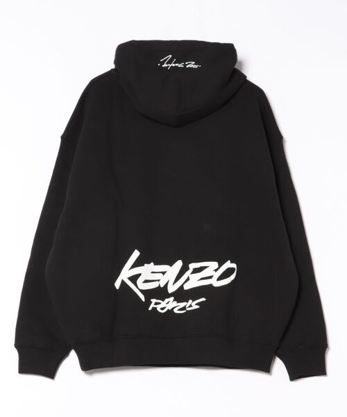 Kenzo x Futura 2000' オーバーサイズ コットン フ―ディー