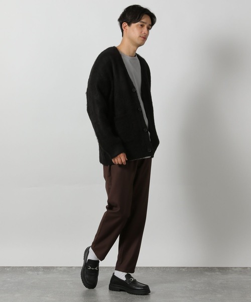 LAKOLE(ラコレ)の「カラーシャギーカーディガン / 570631(カーディガン/ボレロ・メンズ・ライトグリーン/レッド/グレー/ブルー/ブラック・MEDIUM/LARGE)」の7枚目の写真