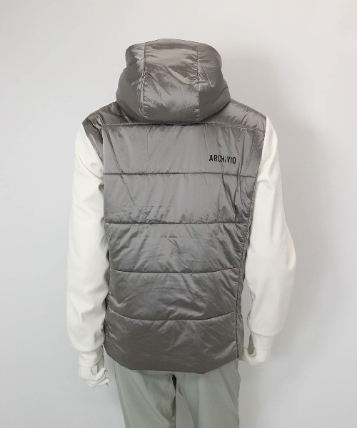 archivio(アルチビオ)の「<MENS>異素材切替中綿撥水ブルゾン(ブルゾン・メンズ・ブラック/カーキ/グレー・M/L/LL)」の7枚目の写真