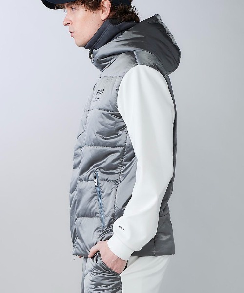 archivio(アルチビオ)の「<MENS>異素材切替中綿撥水ブルゾン(ブルゾン・メンズ・ブラック/カーキ/グレー・M/L/LL)」の9枚目の写真