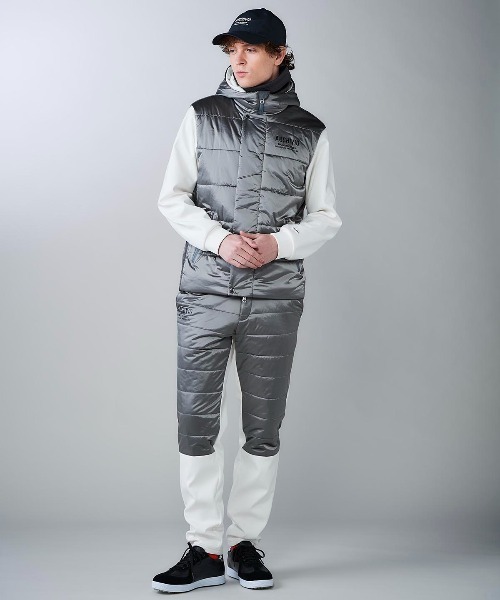 archivio(アルチビオ)の「<MENS>異素材切替中綿撥水ブルゾン(ブルゾン・メンズ・ブラック/カーキ/グレー・M/L/LL)」の13枚目の写真