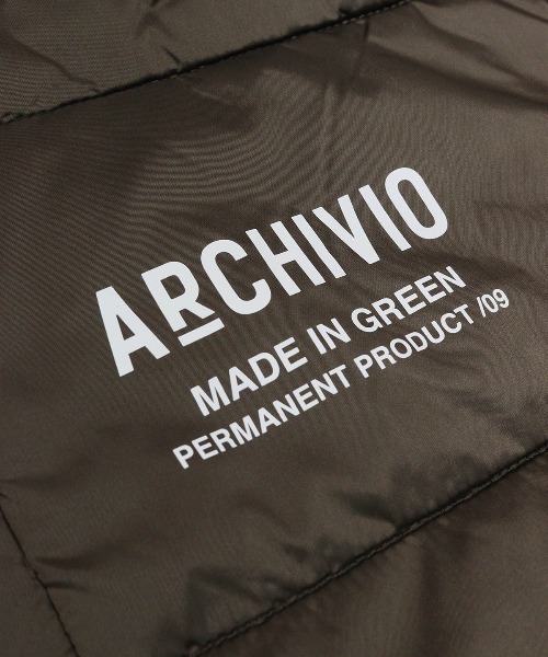 archivio(アルチビオ)の「<MENS>異素材切替中綿撥水ブルゾン(ブルゾン・メンズ・ブラック/カーキ/グレー・M/L/LL)」の15枚目の写真