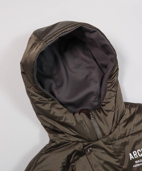 archivio(アルチビオ)の「<MENS>異素材切替中綿撥水ブルゾン(ブルゾン・メンズ・ブラック/カーキ/グレー・M/L/LL)」の17枚目の写真