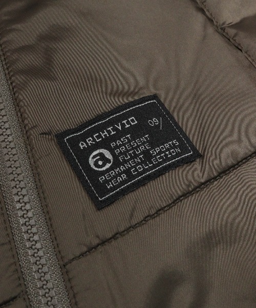 archivio(アルチビオ)の「<MENS>異素材切替中綿撥水ブルゾン(ブルゾン・メンズ・ブラック/カーキ/グレー・M/L/LL)」の19枚目の写真