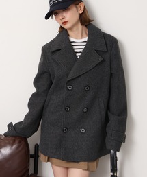 U.S. POLO ASSN.（ユーエスポロアッスン）の「【U.S. POLO ASSN./ユーエスポロアッスン】 メルトン ピーコート（ピーコート）」