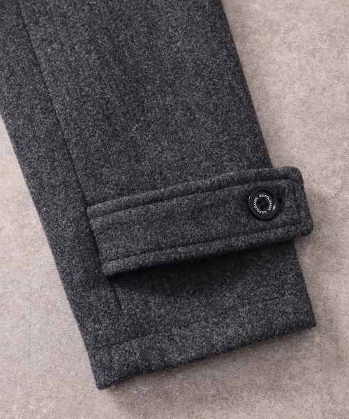 U.S. POLO ASSN.(ユーエスポロアッスン)の「【U.S. POLO ASSN./ユーエスポロアッスン】 メルトン ピーコート(ピーコート・メンズ・ブラック/グレー・S/M/L/XL)」の6枚目の写真
