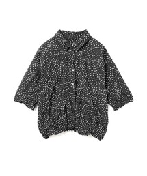 椿　ミズイロンド チェックシャツ シャツ ブラウス 椿 ミズイロンド チェックシャツ シャツ ブラウス mizuiroind