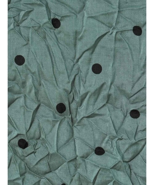mizuiro ind ドットプリントキャッチワッシャーシャツ（シャツ