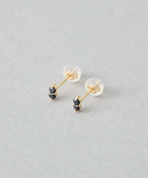 【Jouete】K10一粒ダイヤモンドピアス K18YG 一粒ダイヤモンド ピアス（097011） ｜ women（ウィメンズ