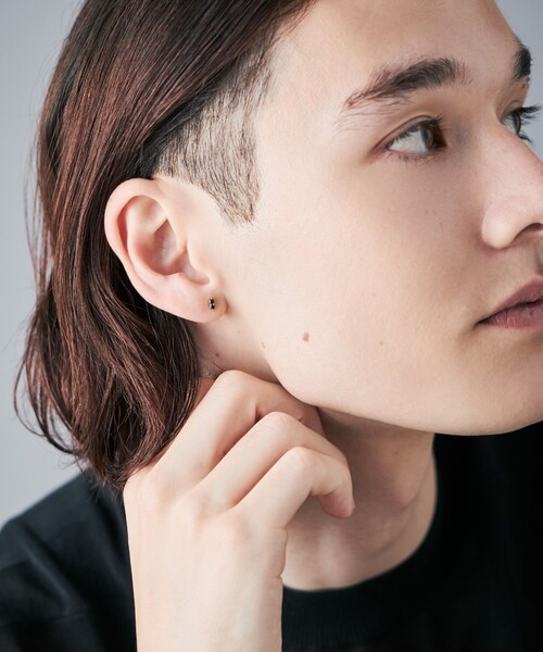 K10YG ダイヤモンド ピアス（ピアス（両耳用））｜Jouete