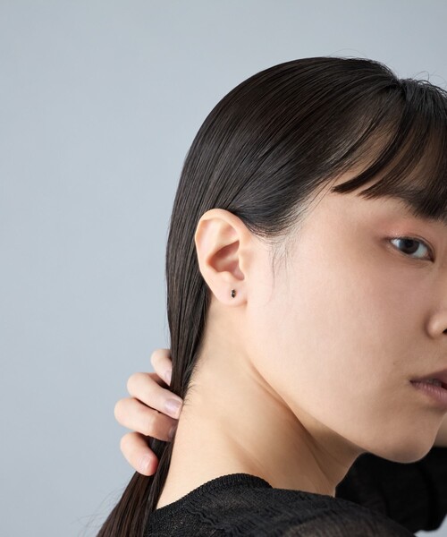 K10YG ダイヤモンド ピアス（ピアス（両耳用））｜Jouete