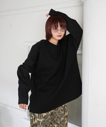 ATELANE / ブロード/ドッキング/ロンTEE/シャツ