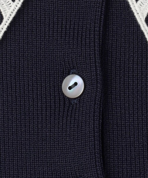 TOCCA(トッカ)の「MY LADY KNIT DRESS ニットドレス(ワンピース・レディース・ネイビー系/ブラック系・MEDIUM/SMALL)」の4枚目の写真