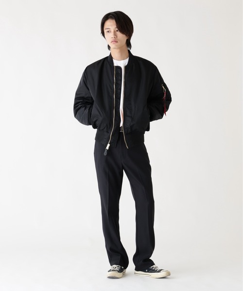 Alpha Industries（アルファインダストリーズ）の「【25FW新作商品】Alpha Industries/アルファインダストリーズ/ALPHA MA-1 FLIGHT JACKET（MA-1・メンズ・セージグリーン/ローズ/グレー/ブラック/カーキ/ライトブルー/ブラウン/ライトグレー/ネイビー/チャコール/マスタード/ブルー系その他3/グレー系その他6・X-SMALL/SMALL/MEDIUM/LARGE/X-LARGE/XX-LARGE/XS/L/M/S/XL/2XL）」の16枚目の写真