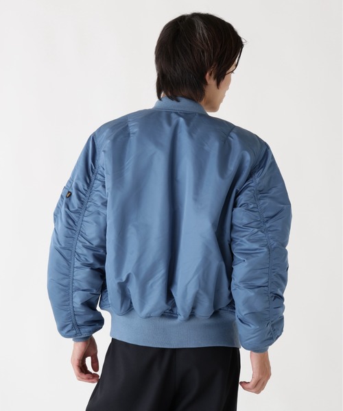 X*様 ALPHA MA-1 ブルー Lサイズ アルファ 楽天市場】セール ALPHA アルファ MA-1 TIGHT JACKET MA-1 フライト