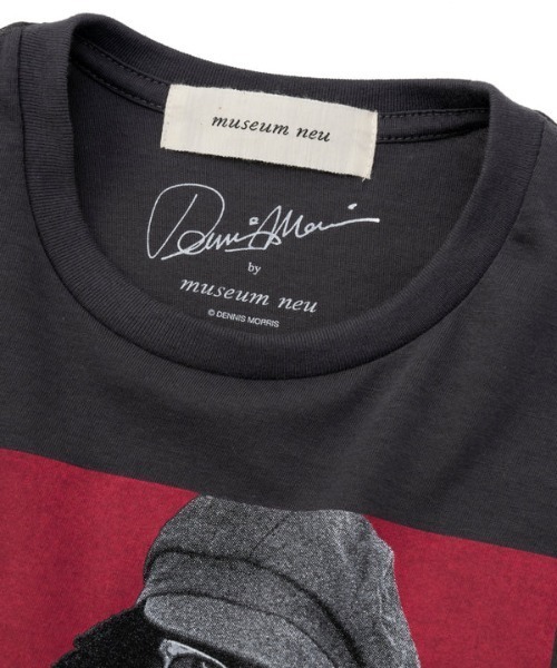 museum neu(ミュージアム ニュー)の「museum neu museum neu feat. Dennis Morris Peter Tosh T-shirt (V253103)(Tシャツ/カットソー・メンズ・スミクロ・X-LARGE/LARGE)」の3枚目の写真