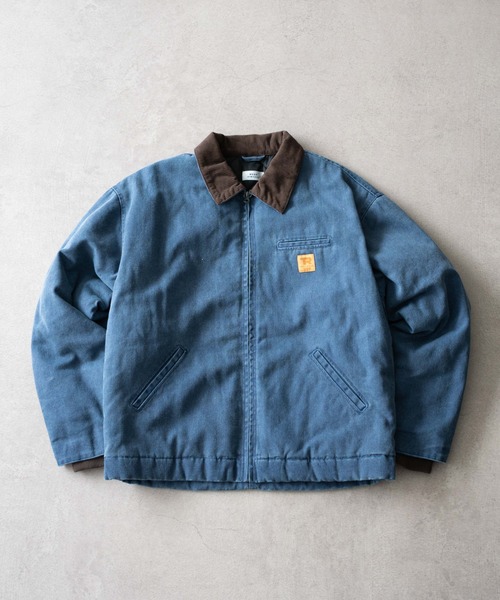 セール】WEGO/【25年秋冬新作】ワーカーズキルティングZIPジャケット