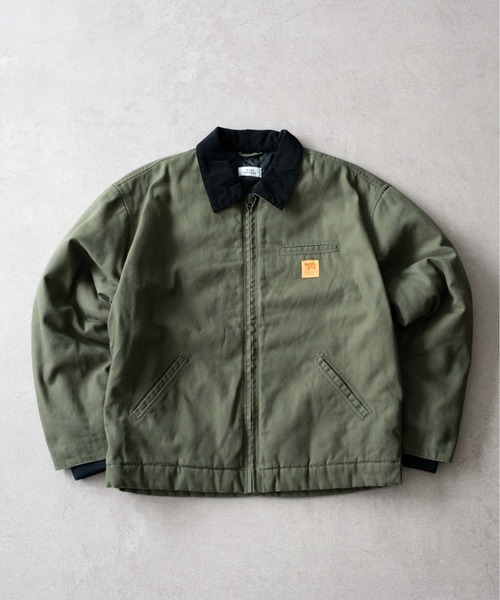 セール】WEGO/【25年秋冬新作】ワーカーズキルティングZIPジャケット